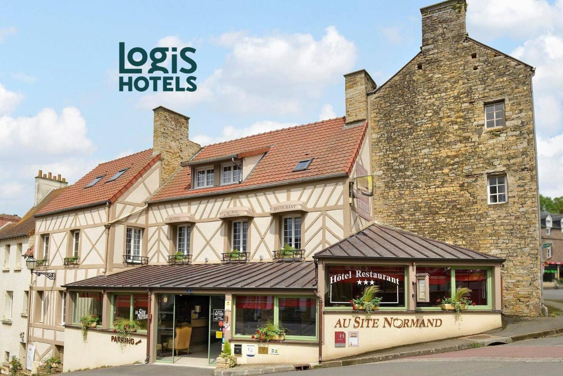 Logis Hotel Spa Restaurant Au Site Normand Clecy Bagian luar foto